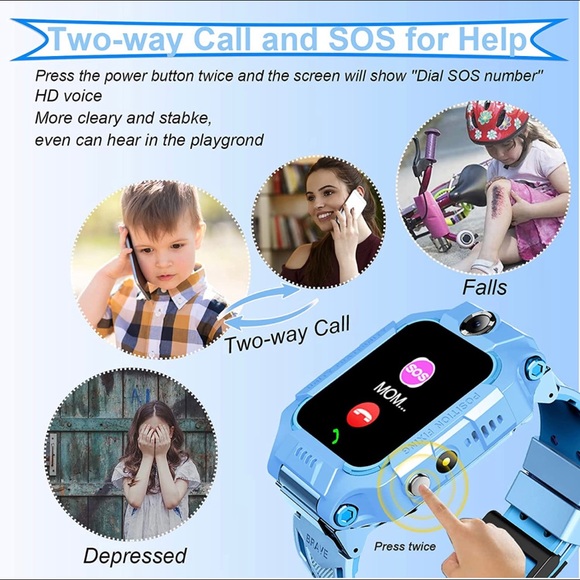 Smart Watch for Kids,Touch Screen Game Watch with 360° rotated Body Design, Wate - Picture 3 of 8